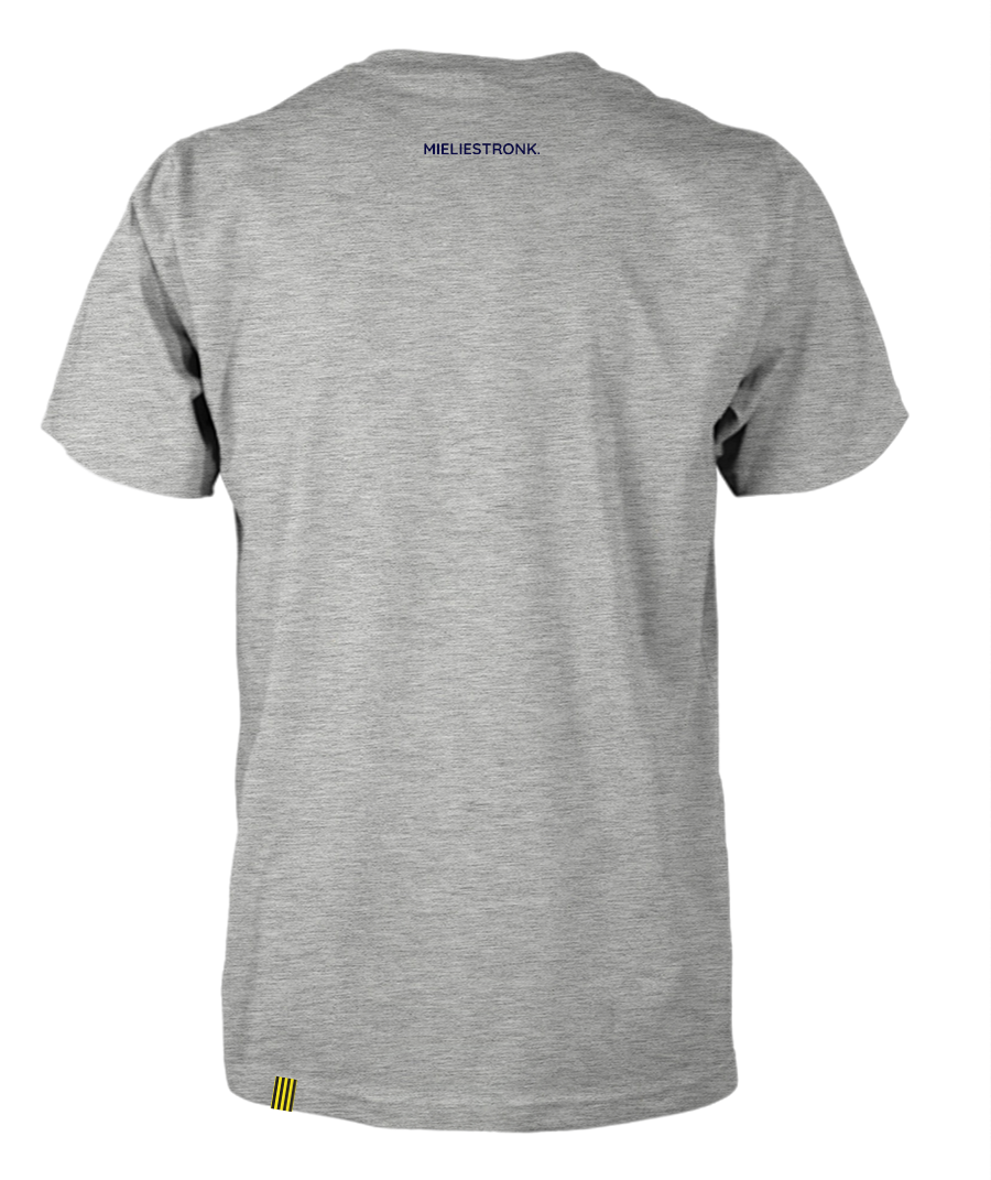 Abstract Bull Grey Tee