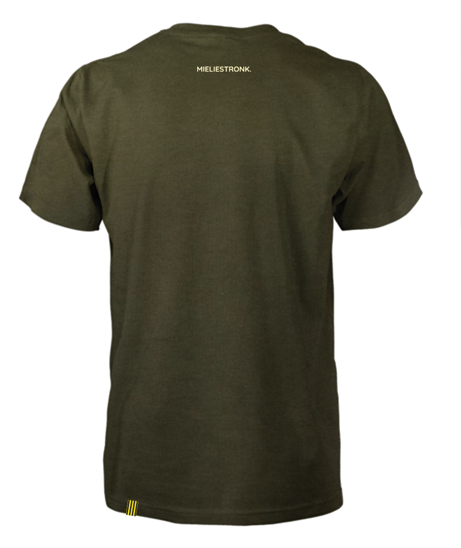 Moeg Geploeg Olive Tee