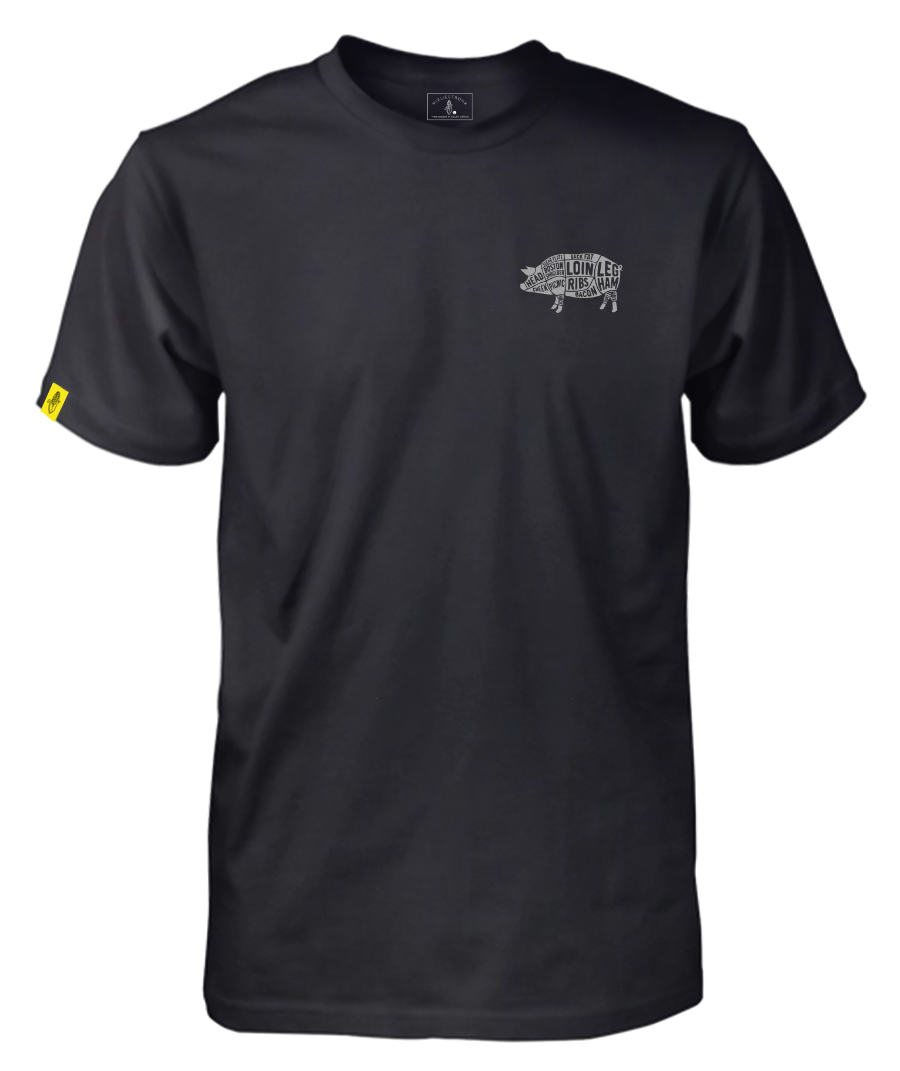 Pork Chop Black Tee