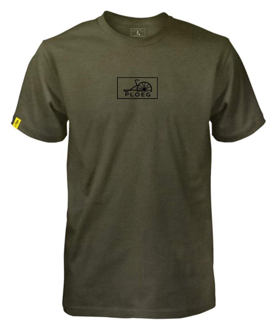 Moeg Geploeg Olive Tee