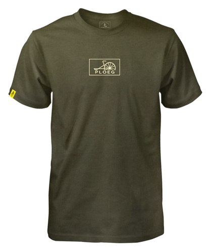 Moeg Geploeg Olive Tee