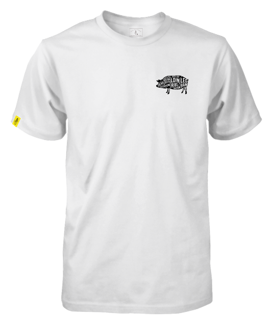 Pork Chop White Tee